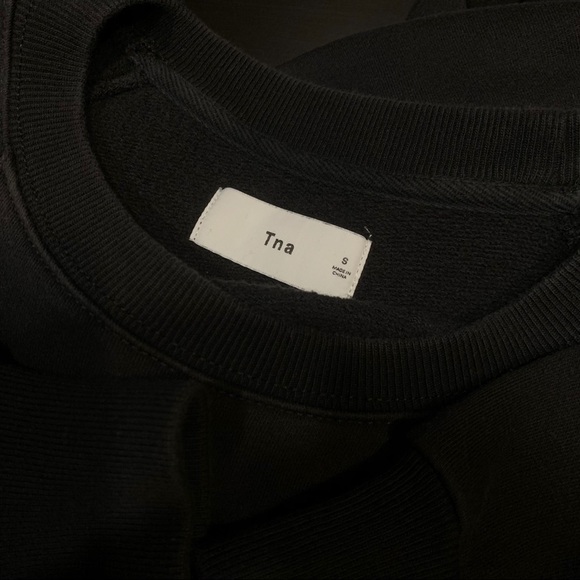 TNA Navia Sweater Dress in BLACK - Picture 7 of 7